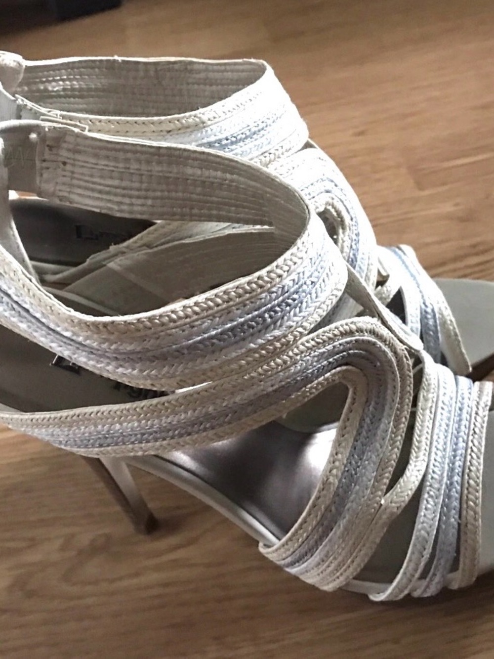 Limelight Grenada Heels Zip Back Gorgeous Spring Colors Size 8.5